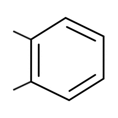 Molécuca del orto-xileno