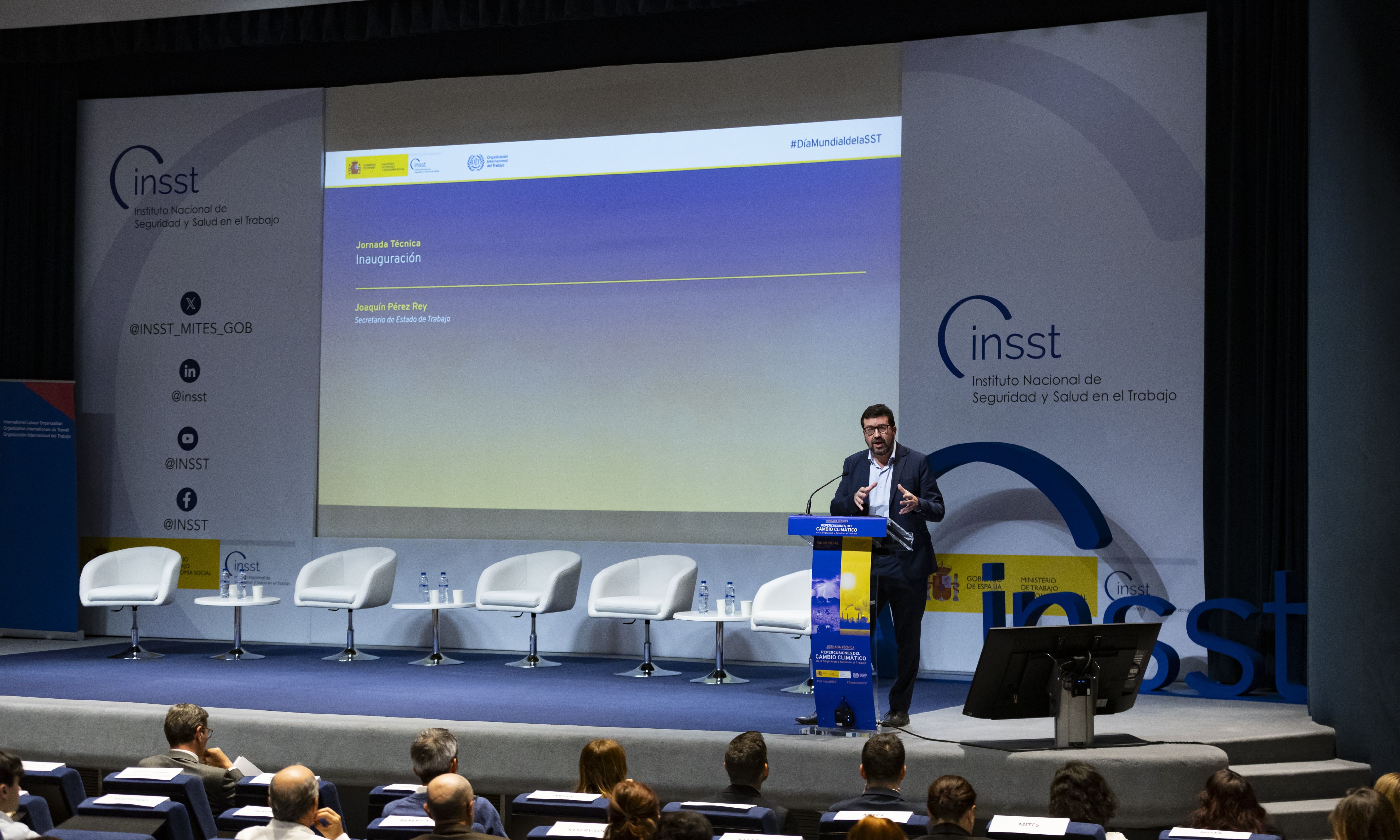 Joaquín Pérez Rey Secretario de Estado de Trabajo