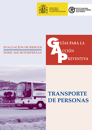 Guía para la acción preventiva: Transporte de personas - Año 2002