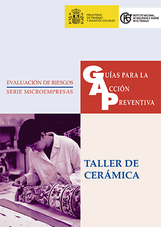 Guía para la acción preventiva: Taller de cerámica  - Año 1999