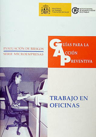 Guía para la acción preventiva: Trabajo en oficinas  - Año 2001