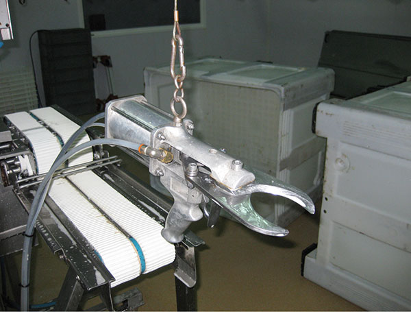 Tijera manual neumática