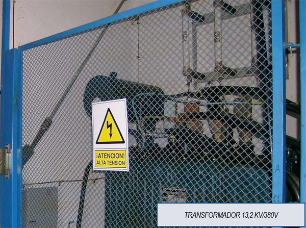 Transformador 13,2 kv/380v