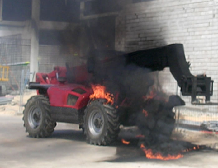 Fotografía captada por un operario