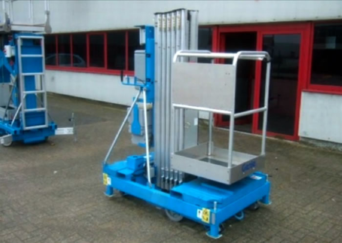 1. Plataforma móvil elevadora de personas