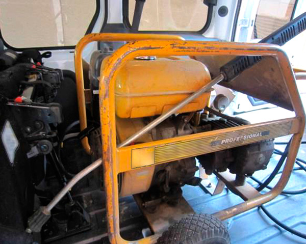 Hidrolimpiadora a motor de gasolina
