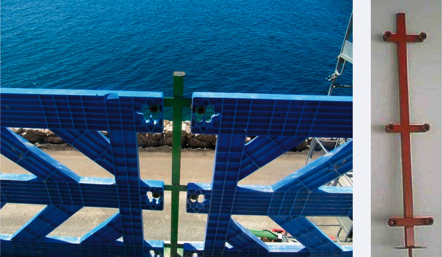 Detalle de la barandilla