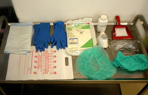 Kit de recogida de residuos