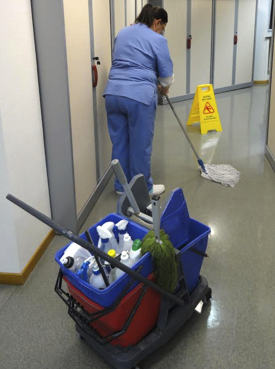 limpieza de edificios