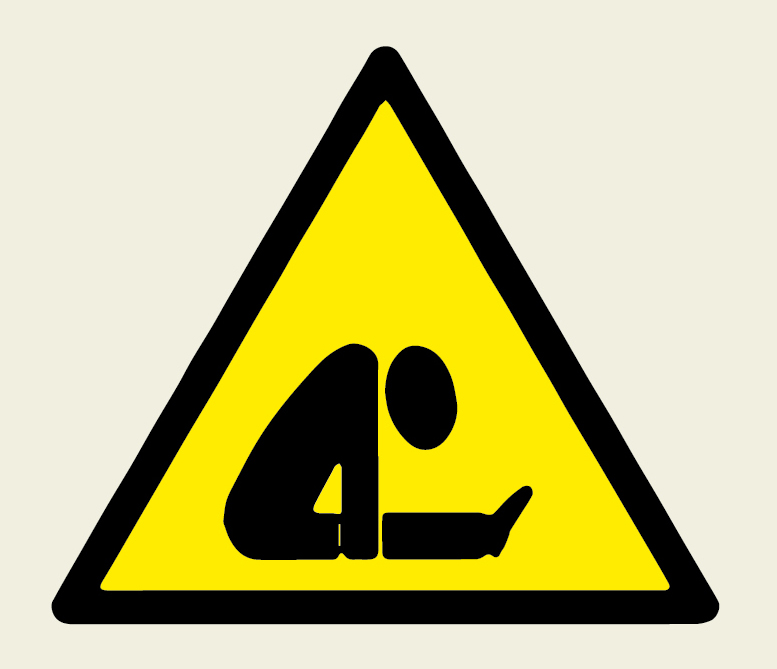 Figura 3: Señal no reglada de espacio confinado, tomada del apéndice 1 de la Guía técnica “Señalización de Seguridad y Salud en el Trabajo”