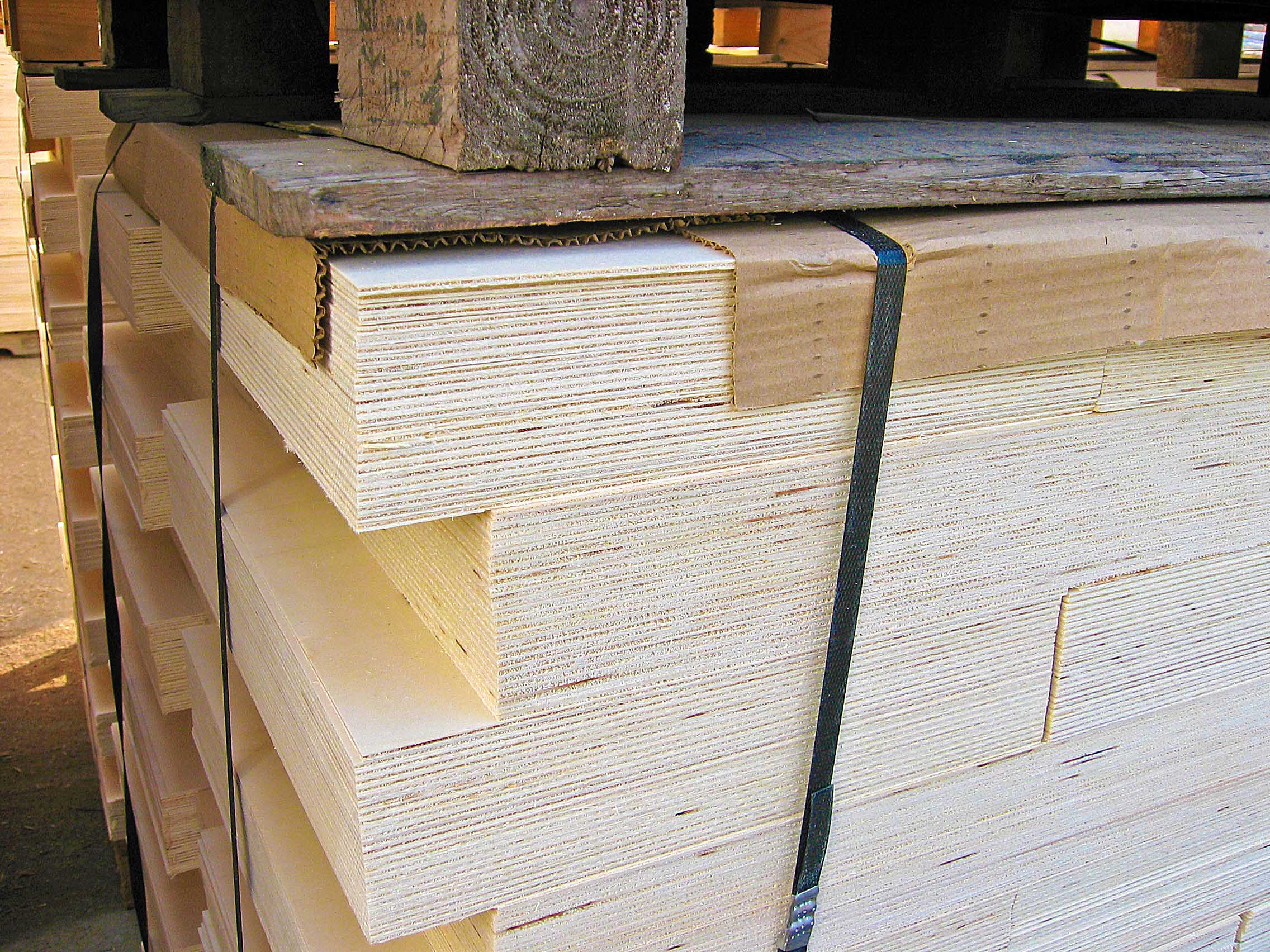 Fabricación de tableros de contrachapado para envases hortofrutícolas con prensa discontinua, figura 2