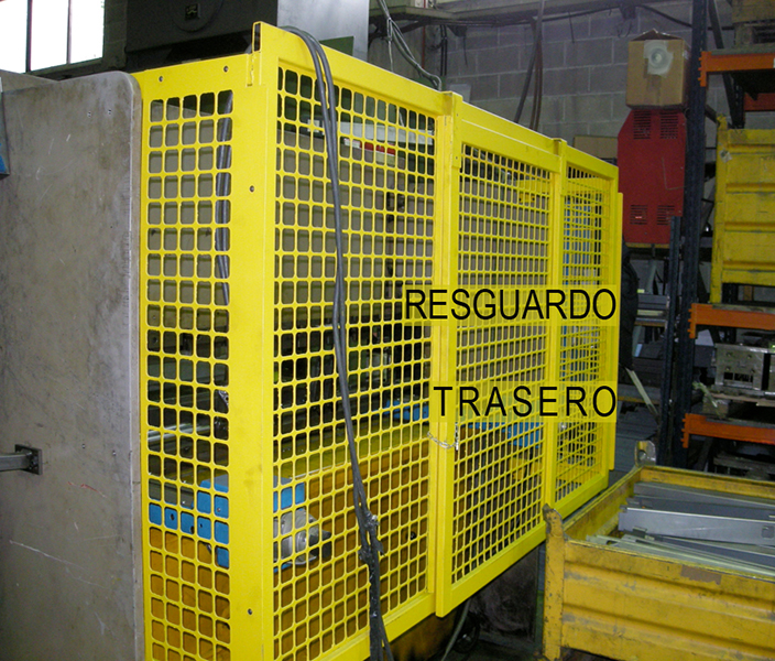 Resguardo trasero