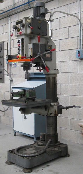 Taladro de columna, o de sobremesa 1