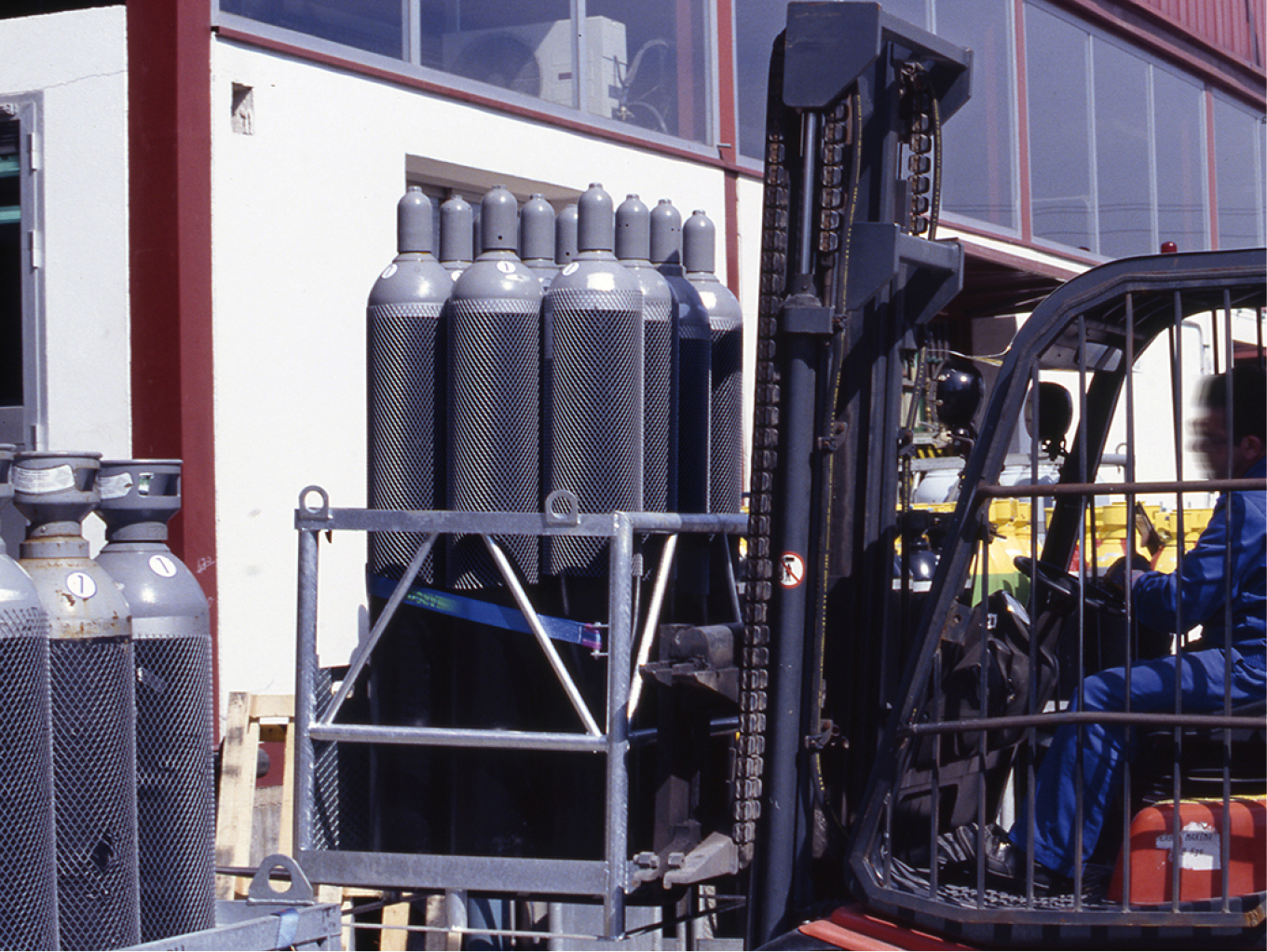 Implemento adecuado para el tipo de carga