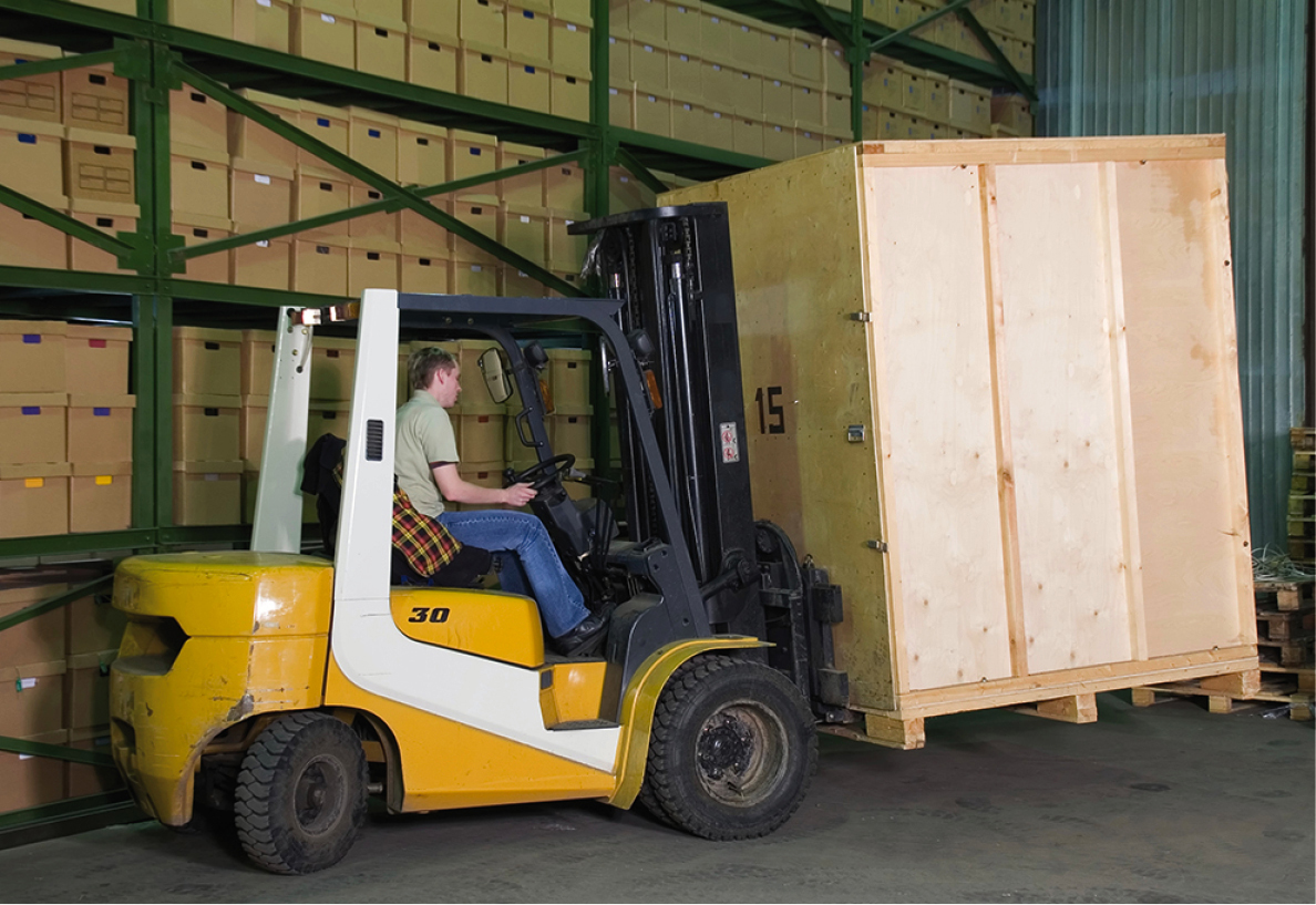 Ejemplo de carga de grandes dimensiones