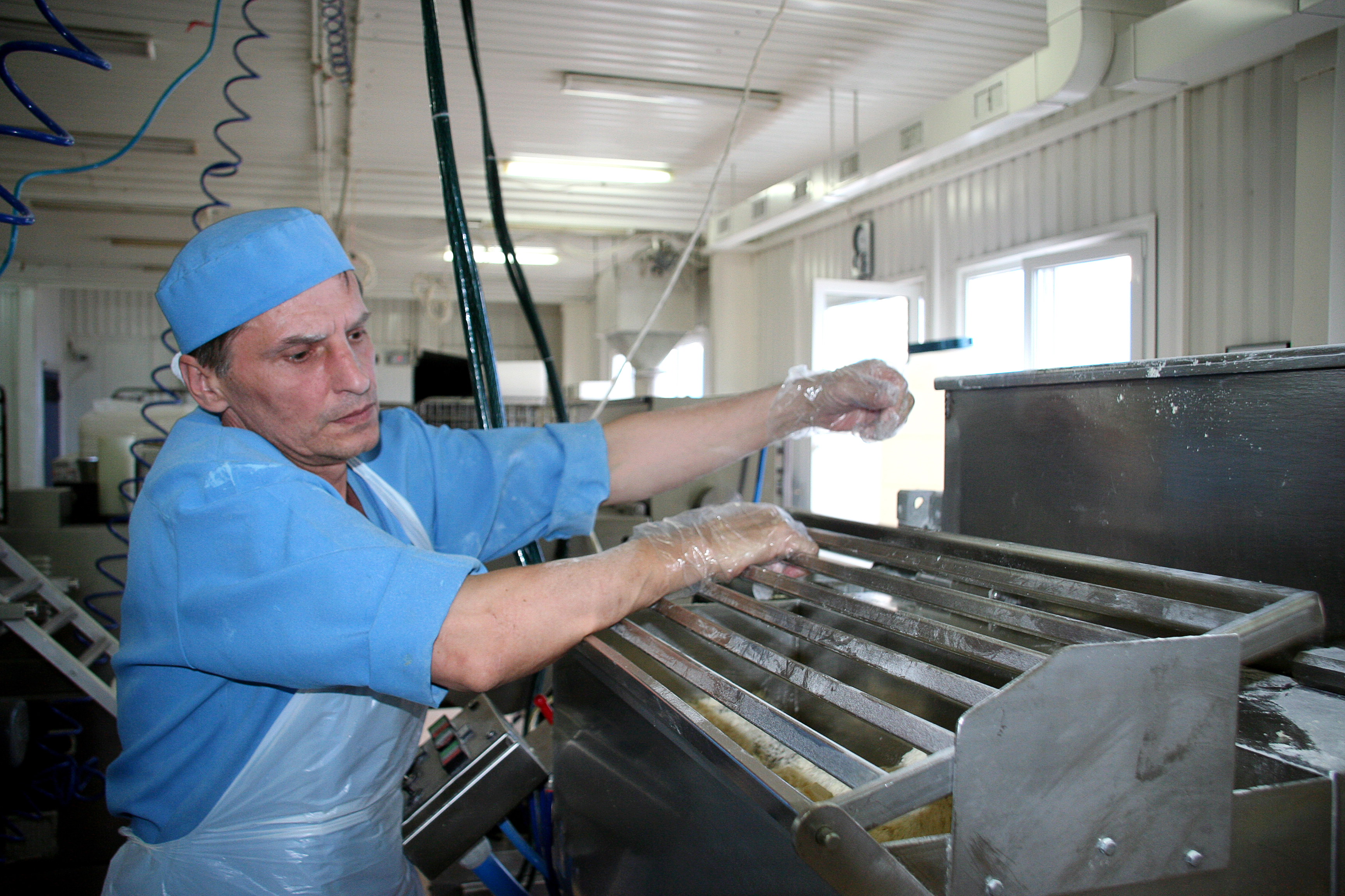 Acceso del operario a la máquina