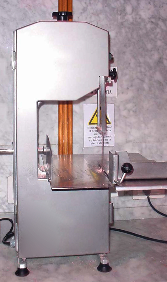 Imagen de una sierra de cinta