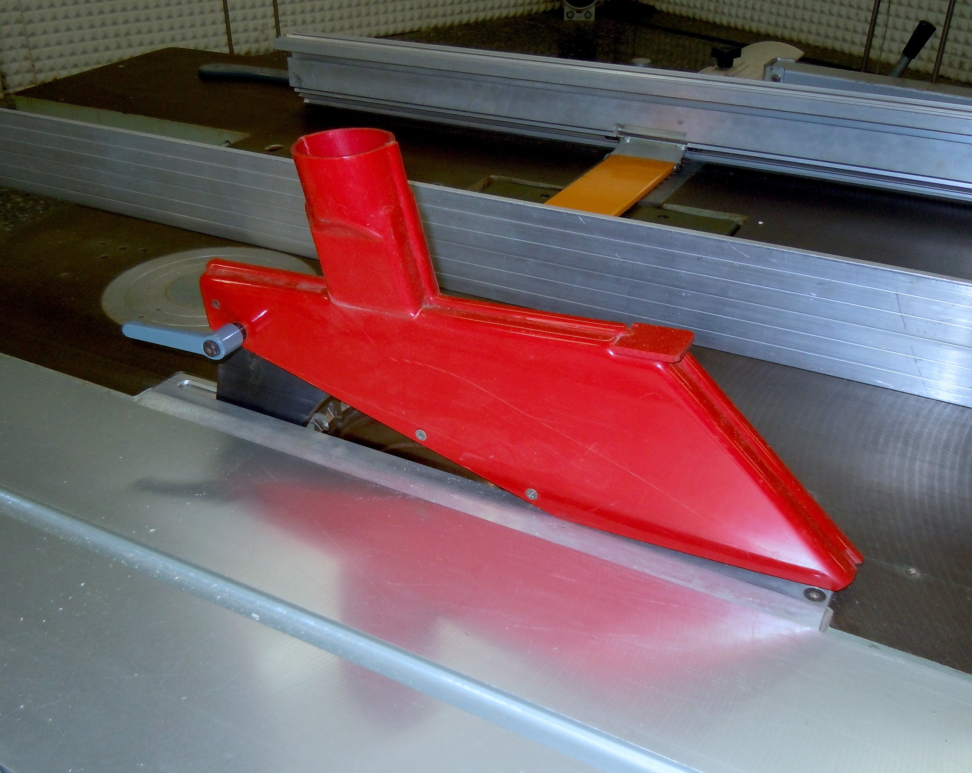 figura 2: detalle de la toma de aspiración sin conectar