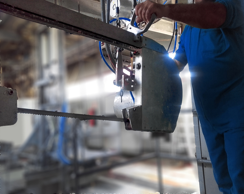 Figura 2. Detalle de sierra de corte