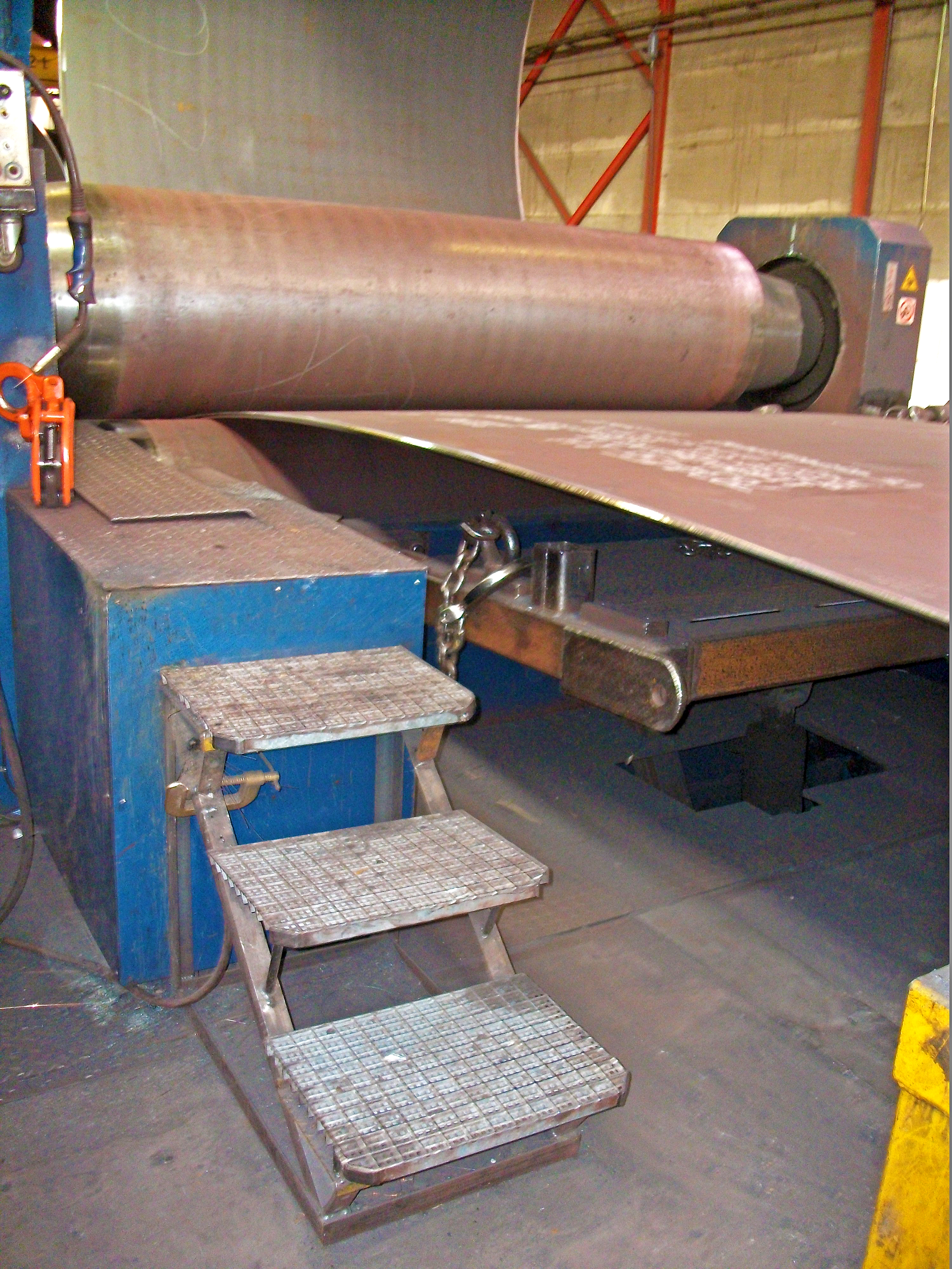 Figura 1: Curvadora de rodillos