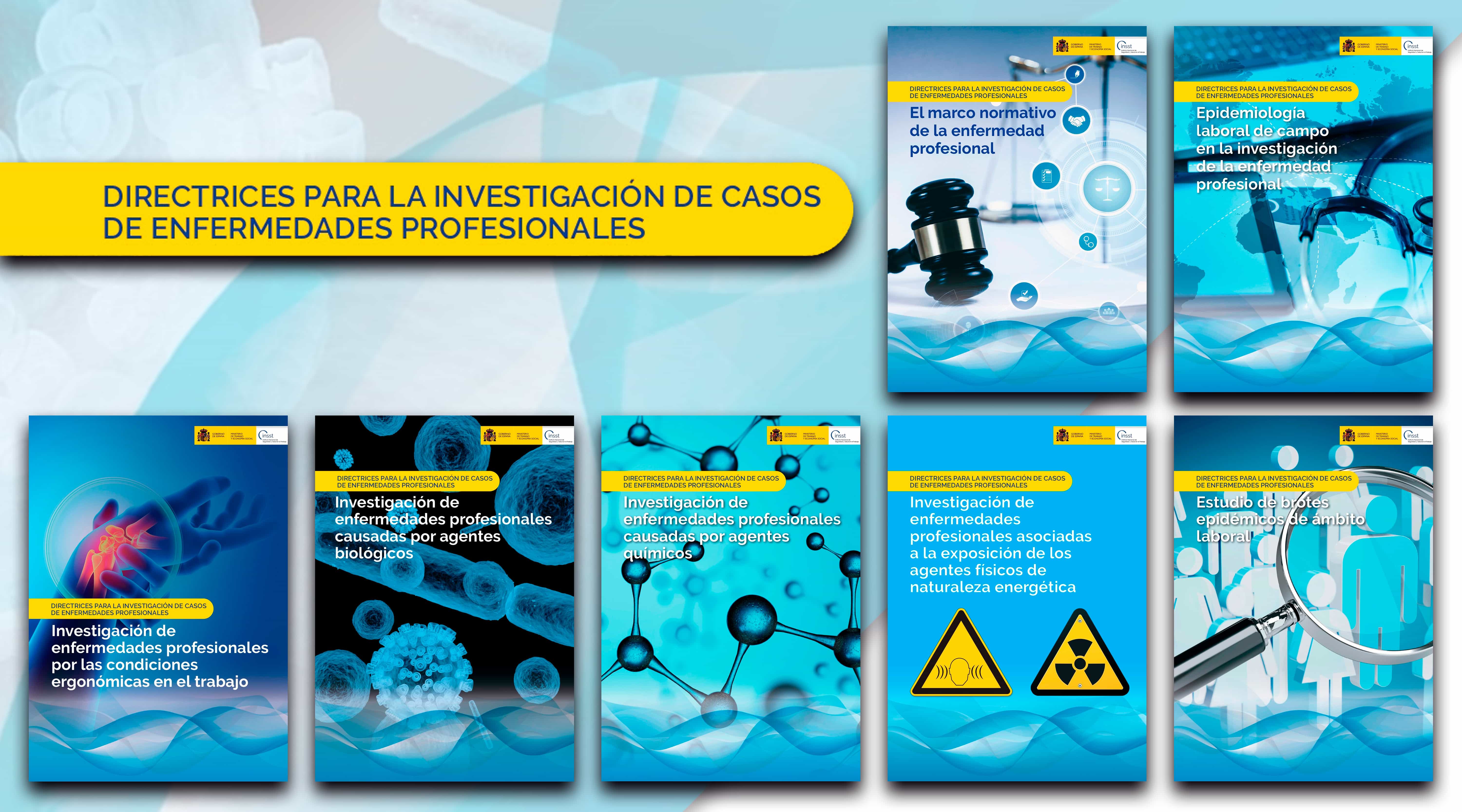 Portadas de los documentos del curso 