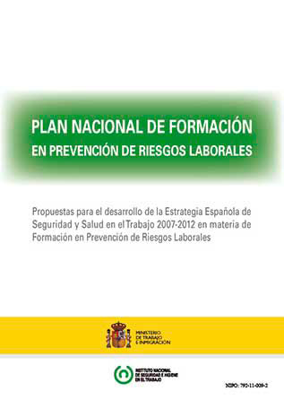 Plan Nacional de Formación en prevención de riesgos laborales - Año 2011