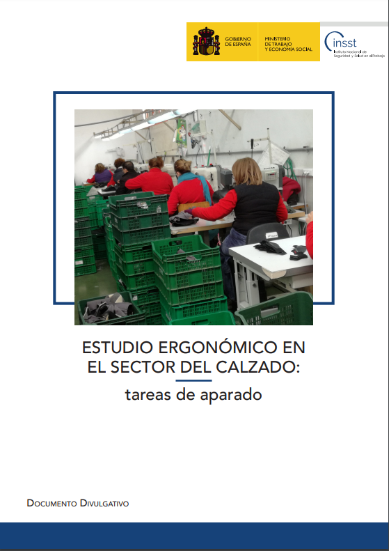Estudio ergonómico en el sector del calzado: tareas de aparado - Año 2021