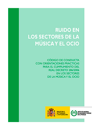 Portada Ruido en los sectores de la música y el ocio