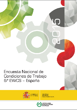 Encuesta Nacional de Condiciones de Trabajo. 2015 6ª EWCS. España - Año 2017