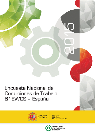 Encuesta Nacional de Condiciones de Trabajo. 2015 6ª EWCS - España - Año 2017