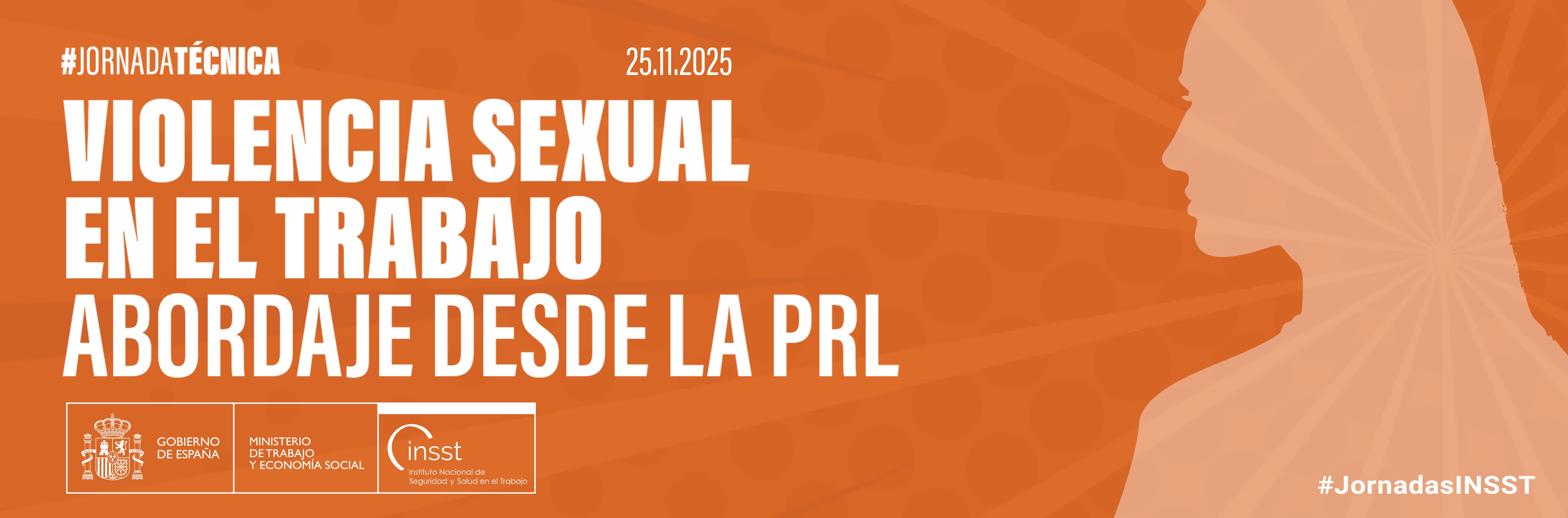 Portada de la jornada técnica Integración de la prevención de riesgos laborales en los planes de igualdad
