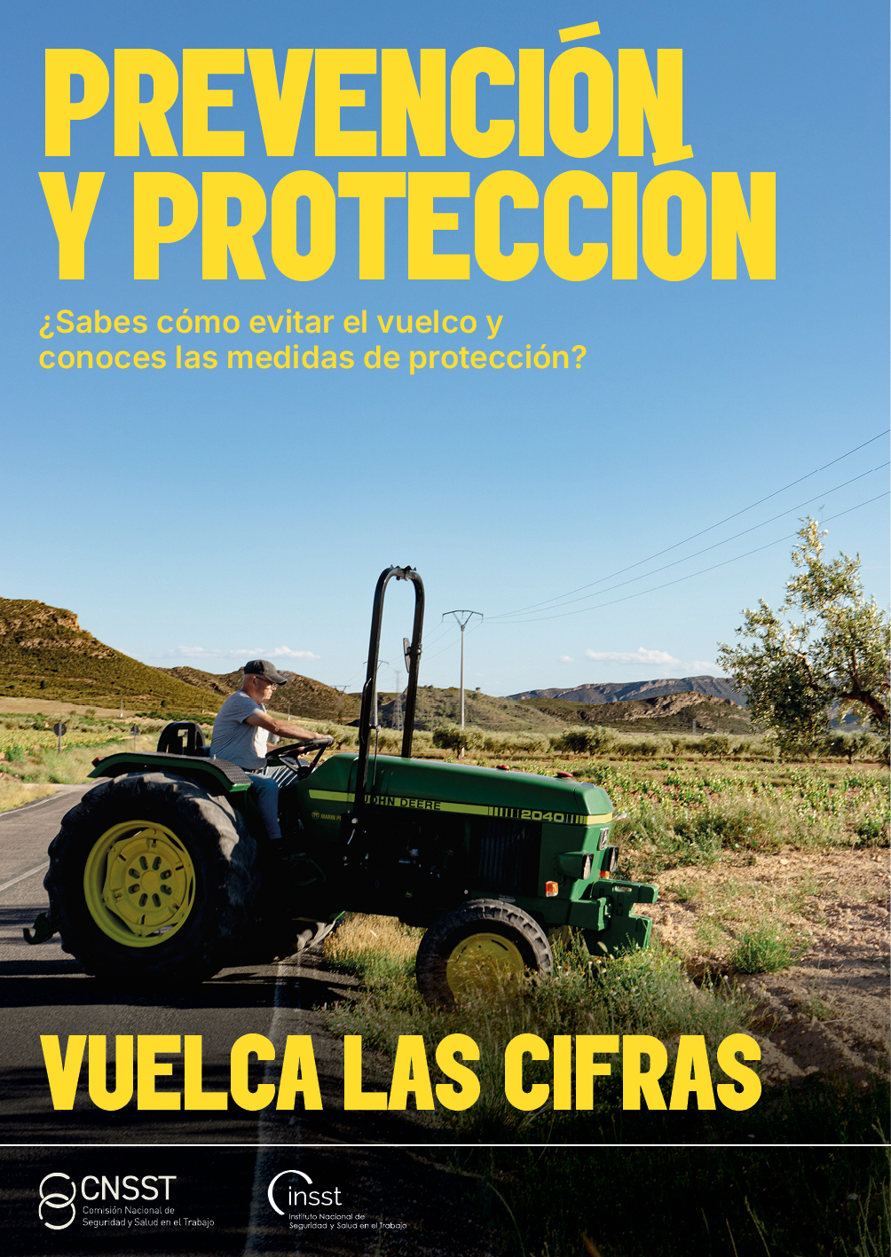 Imagen del folleto técnico de la campaña vuelca las cifras