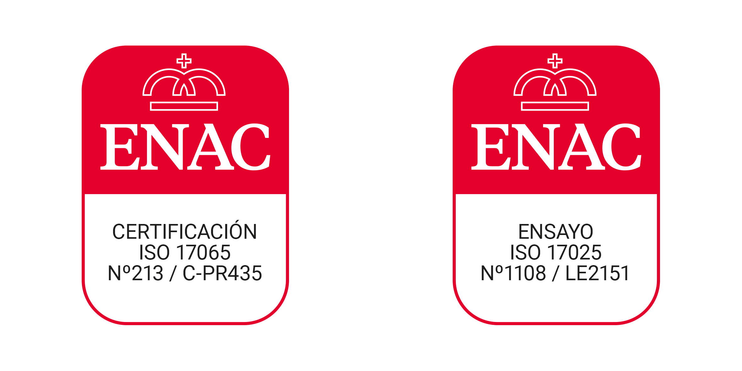 Logotipo de Enac ensayos