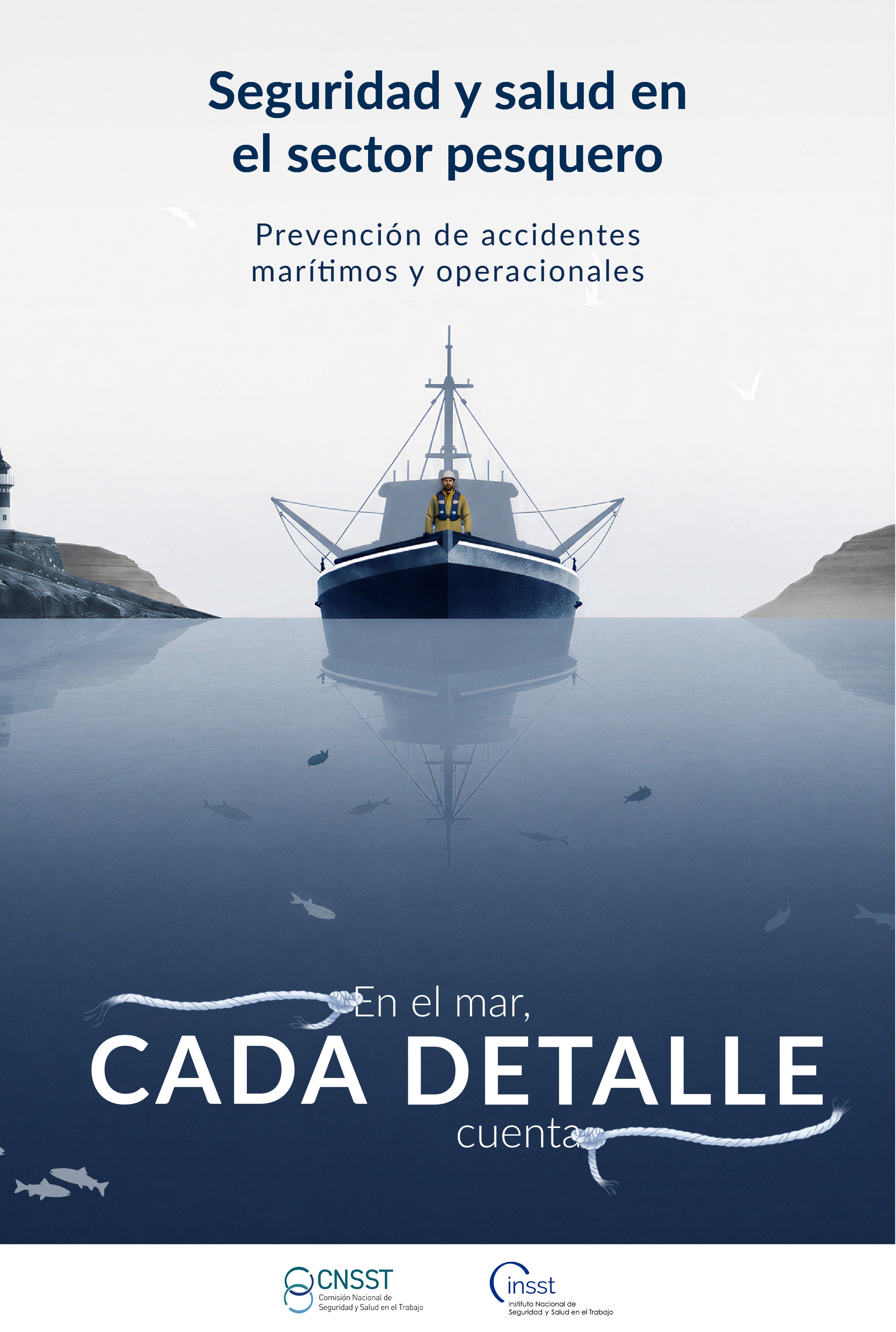 Imagen seguridad y salud en el sector pesquero