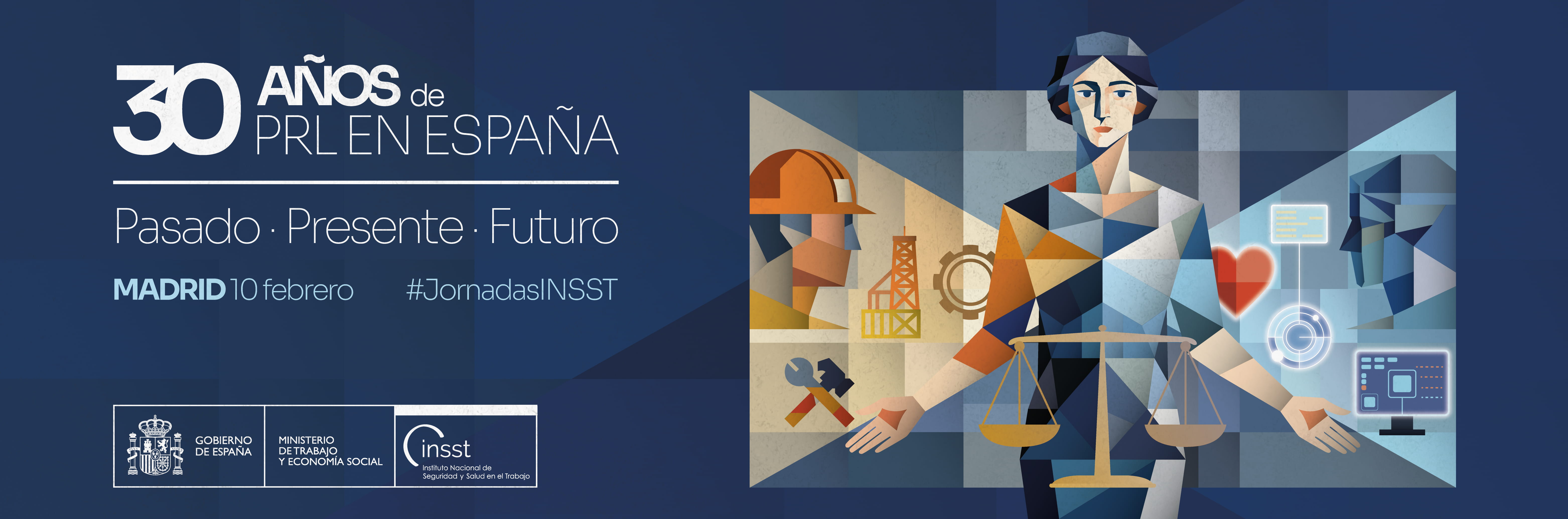 Portada JT 30 años de PRL en España: pasado, presente y futuro