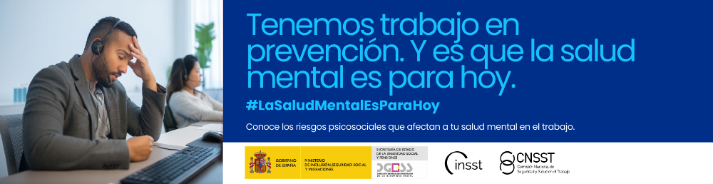 Banner de la campaña salud mental es para hoy