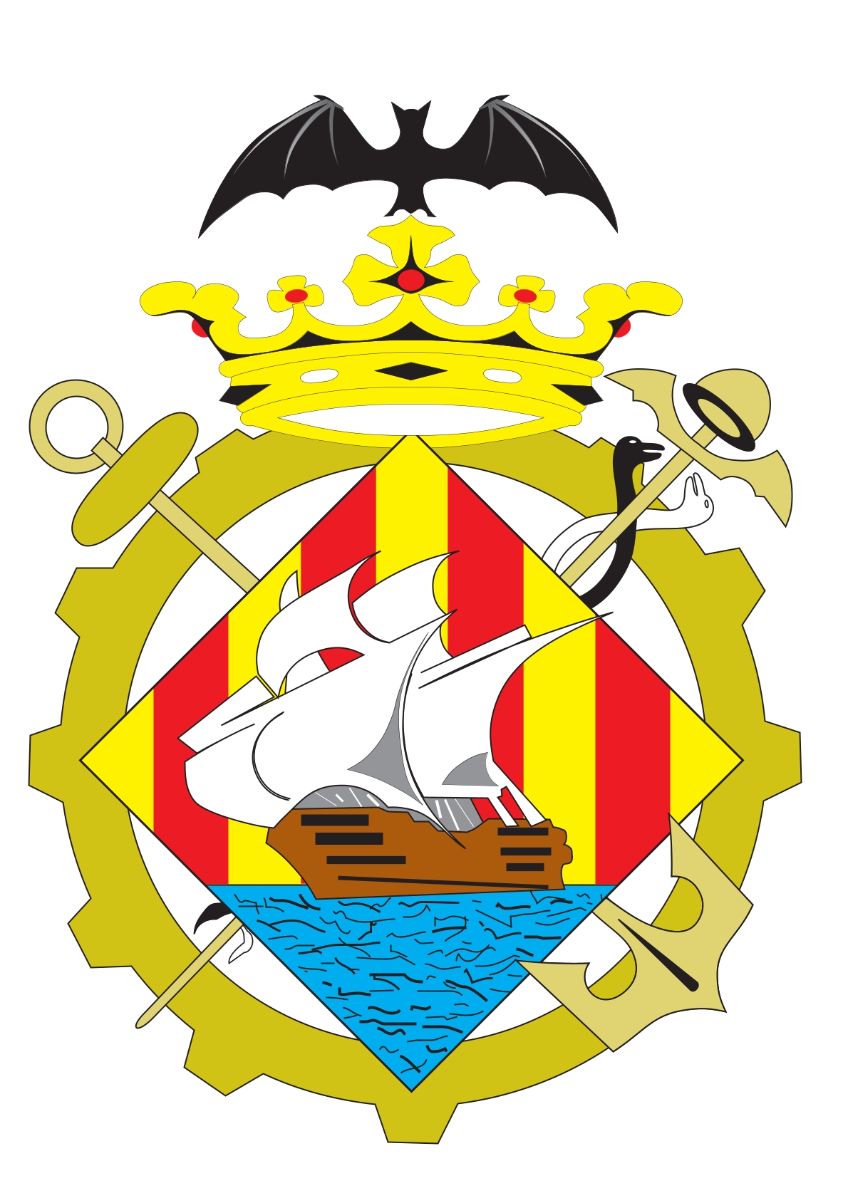 Logotipo del Colegio Oficial de Agentes de Aduanas de Valencia