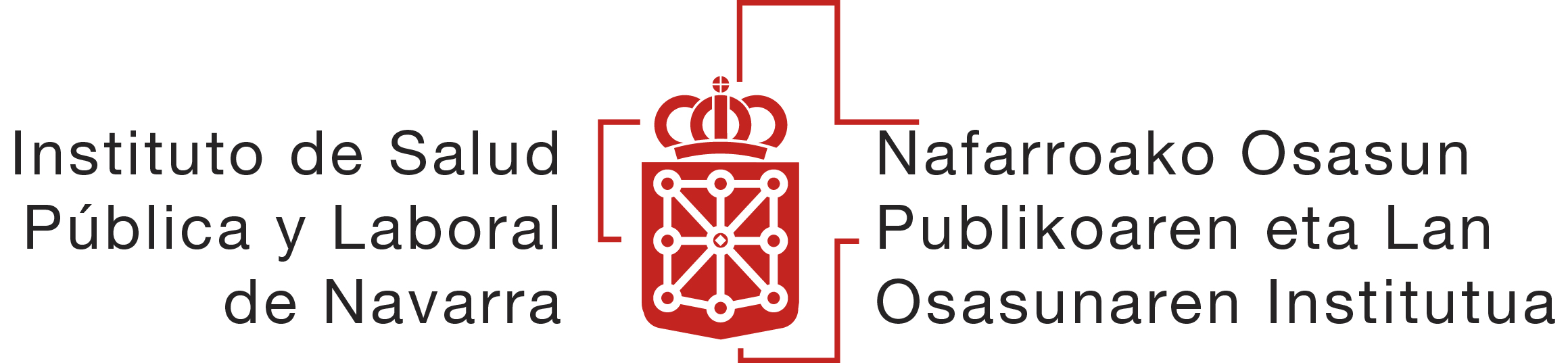 Logotipo del Instituto de Salud Pública y Laboral de Navarra (ISPLN)