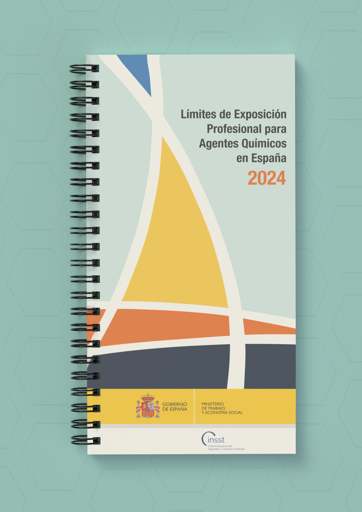 Imagen de un cuadernos sobre límites de exposición profesional para agentes químicos en España
